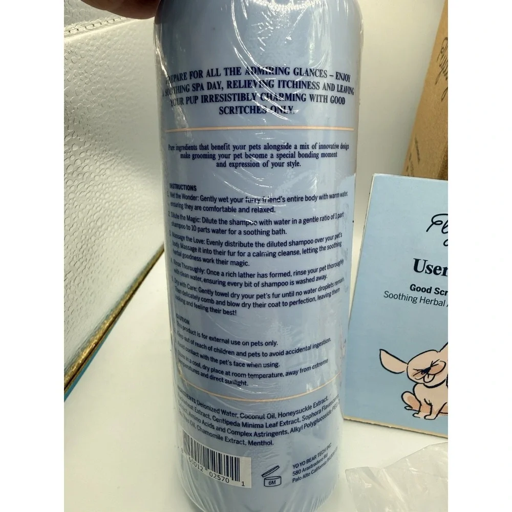 Fly Dog soothing Herbal anti-Shampoo kit